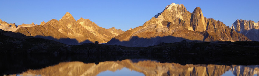 Reflet de la montagne